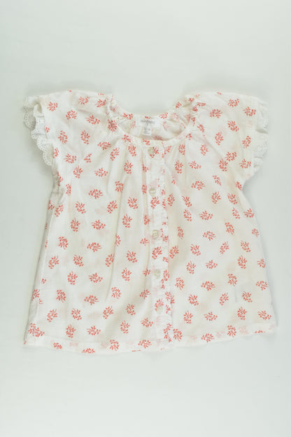 Purebaby Size 1 (12-18 months) Blouse
