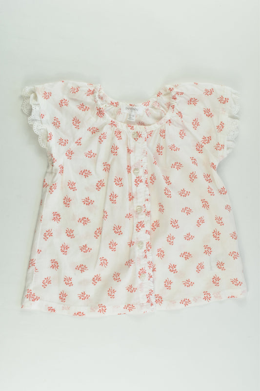 Purebaby Size 1 (12-18 months) Blouse