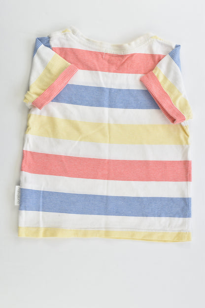 Purebaby Size 1 (12-18 months) Striped T-shirt