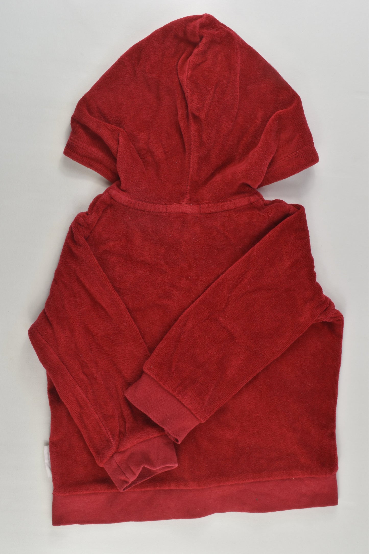 Purebaby Size 1 (12-18 months) Velour Zip Jumper