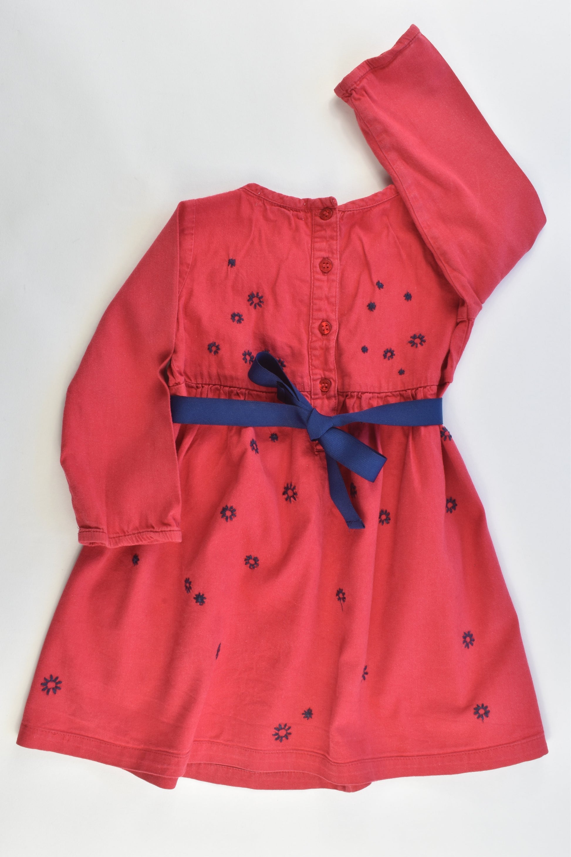 Purebaby Size 12-18 months Organic Cotton/Bamboo Dress
