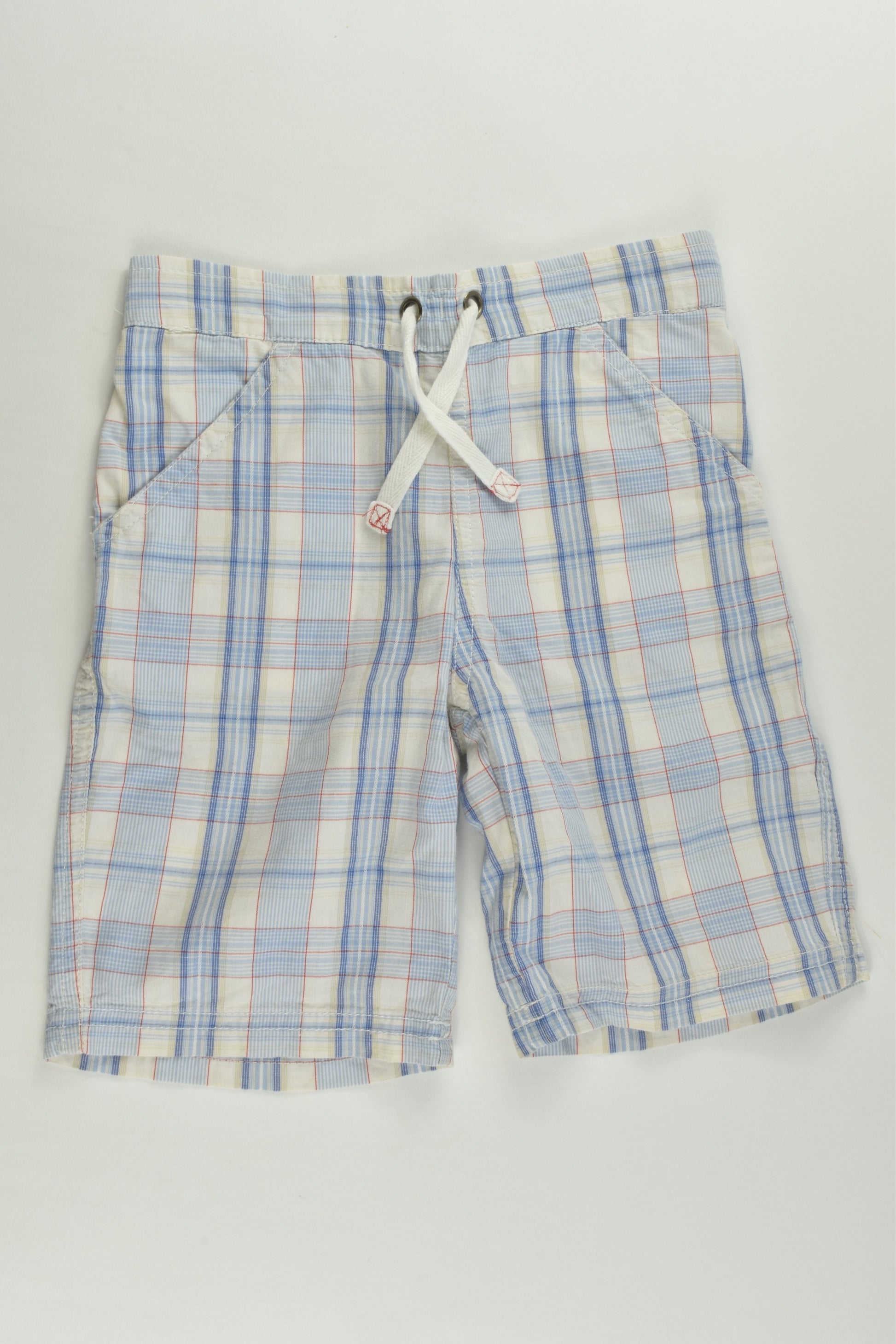 Purebaby Size 2 (18-24 months) Checked Shorts