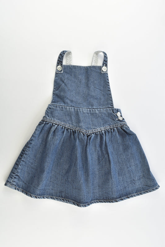 Purebaby Size 2 Denim Dress