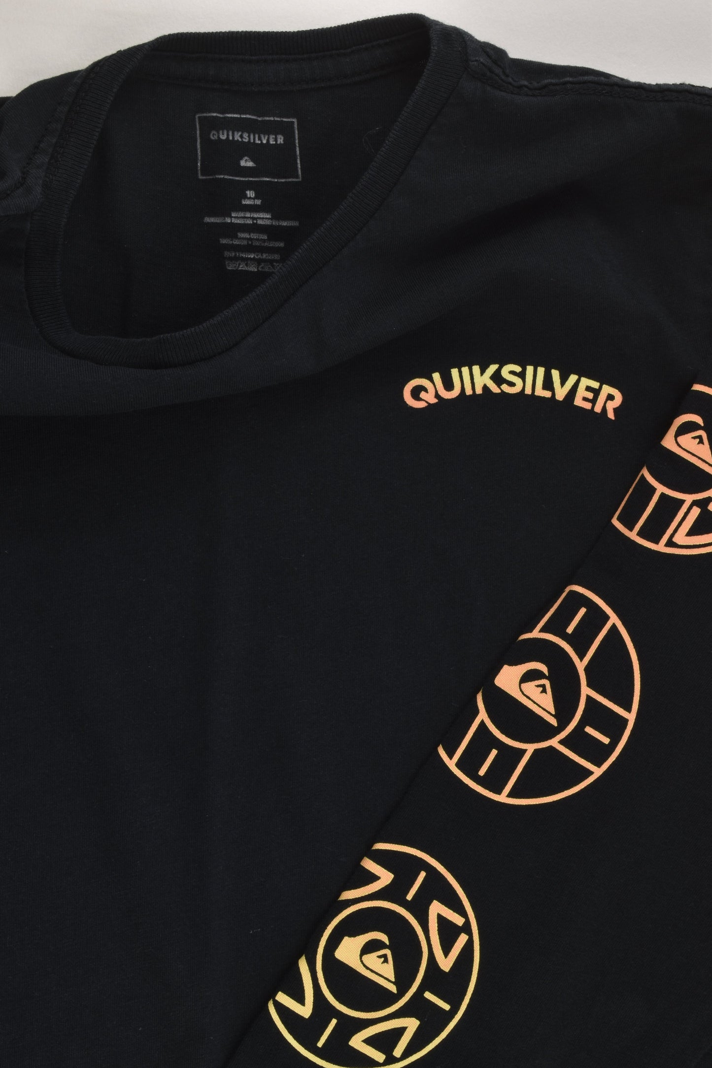 Quiksilver Size 10 Top