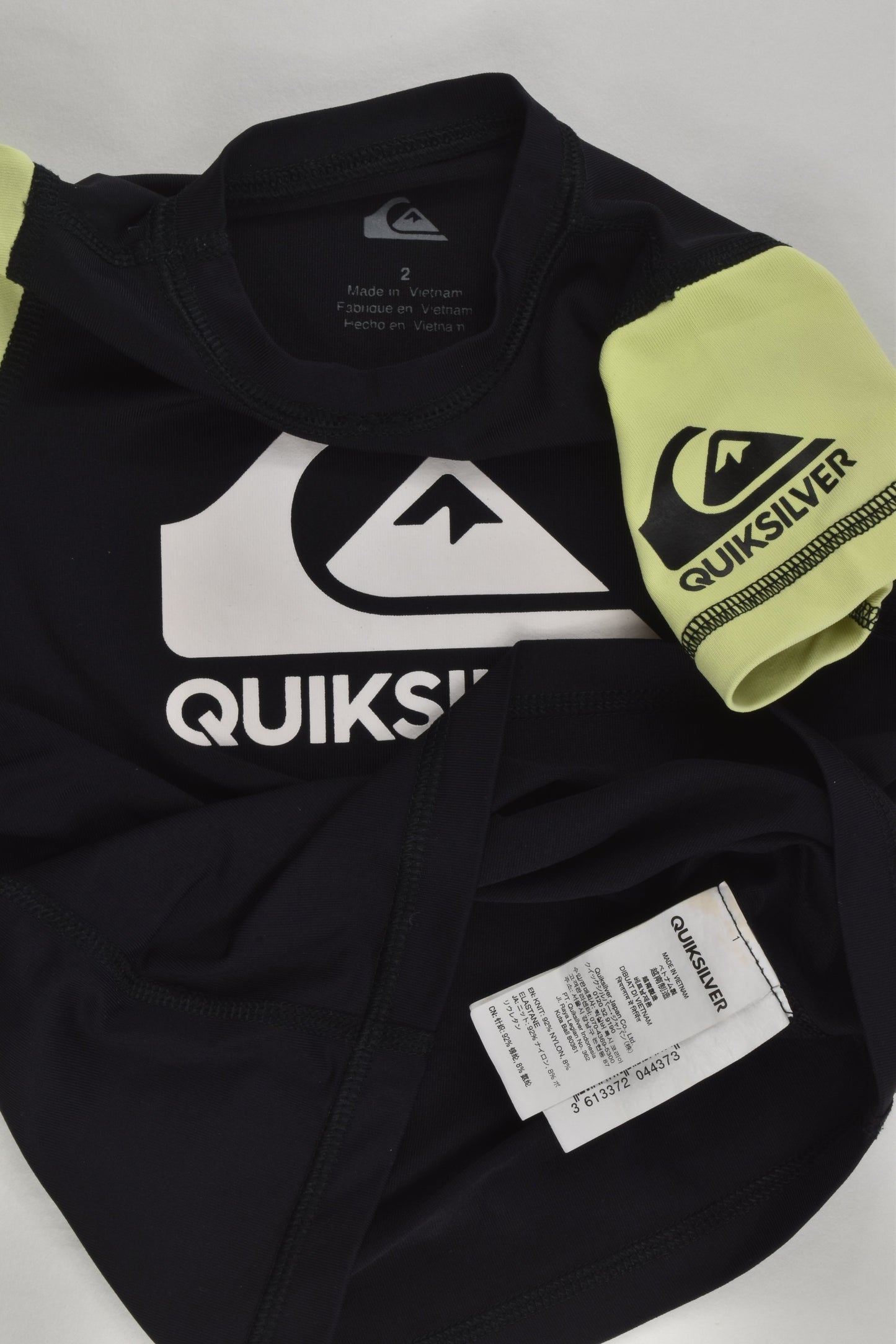 Quiksilver Size 2 Rashie Top