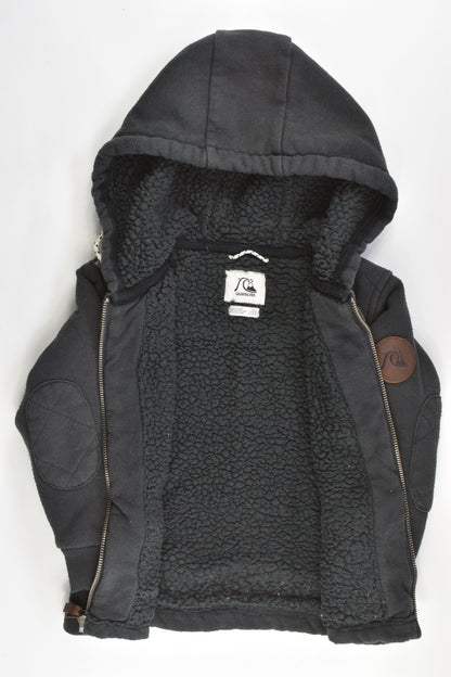 Quiksilver Size 3-4 Warm Hooded Jumper/ Jacket