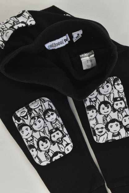 Radicool Dude (NZ) Size 3 Faces Knee Patches and Back Pocket Track Pants