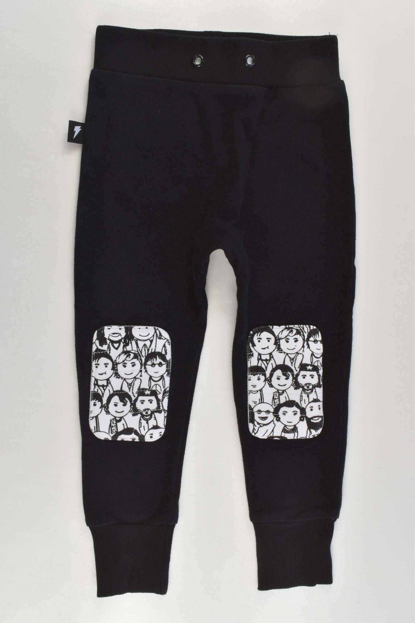 Radicool Dude (NZ) Size 3 Faces Knee Patches and Back Pocket Track Pants