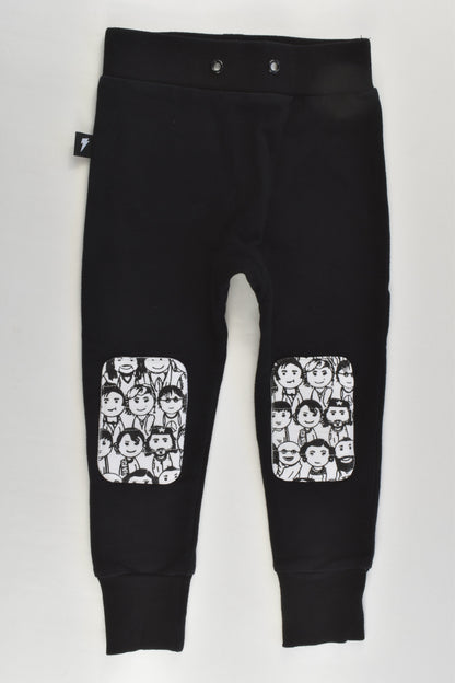 Radicool Dude (NZ) Size 3 Faces Knee Patches and Back Pocket Track Pants