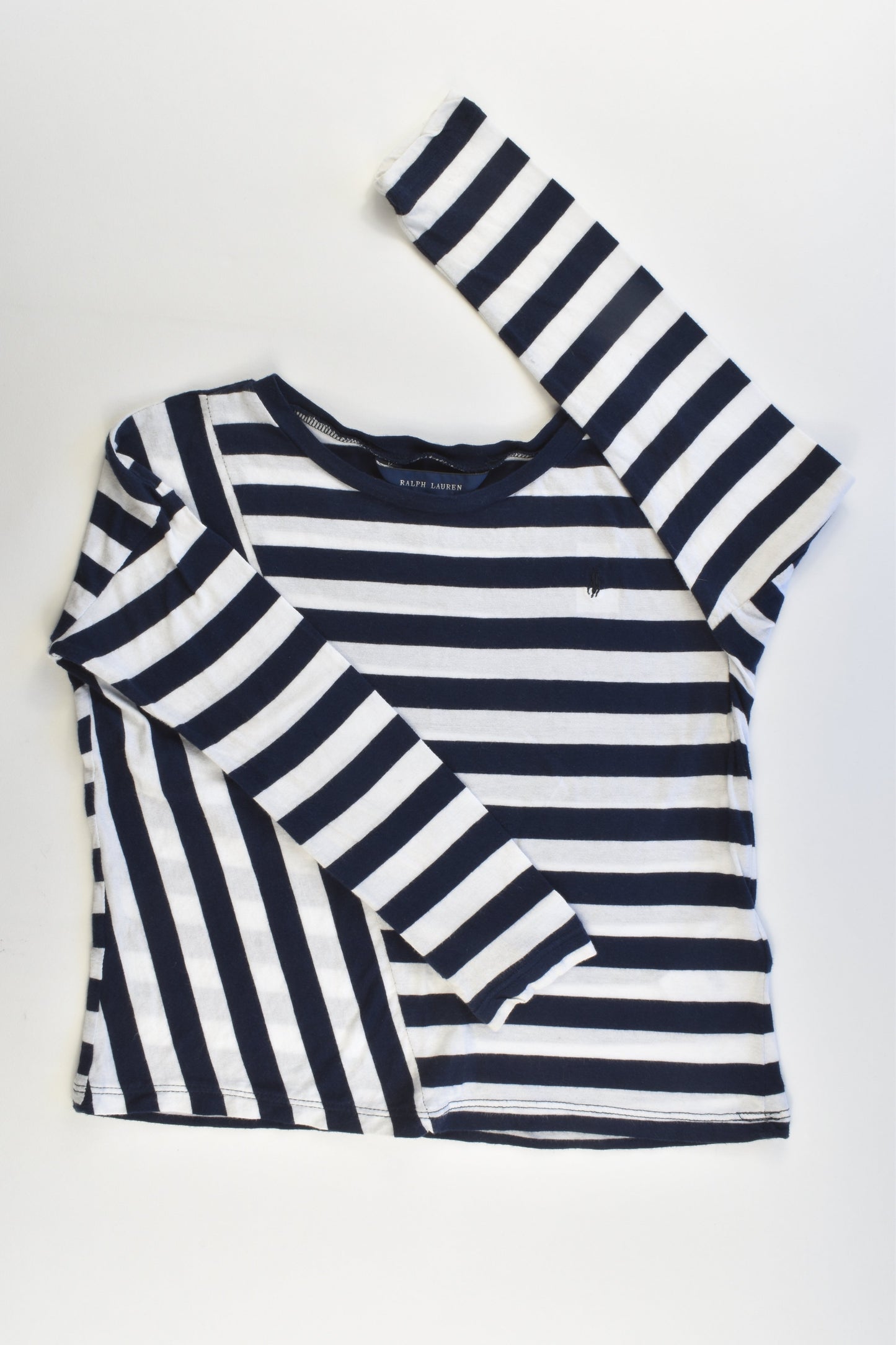 Ralph Lauren Size 6 Loose Fit Striped Top