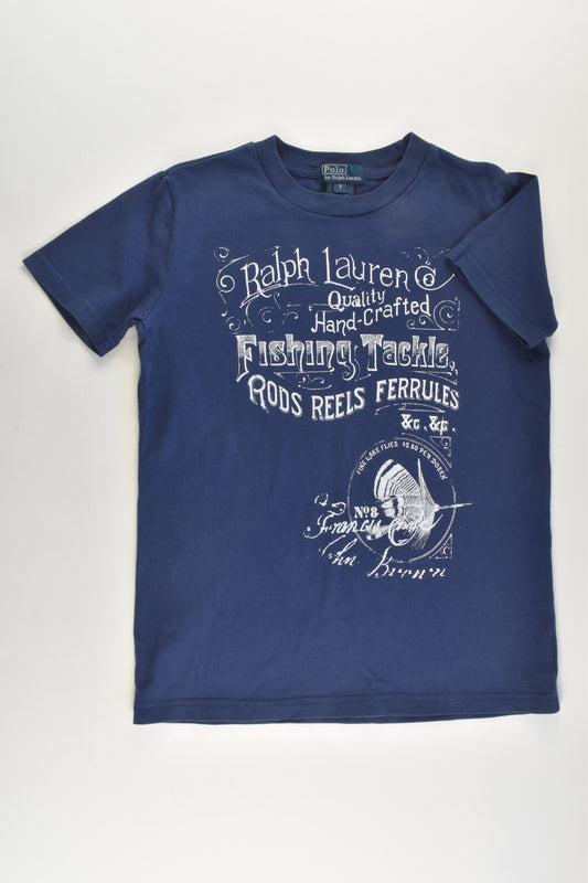 Ralph Lauren Size 7 'Fishing Tackle'T-shirt