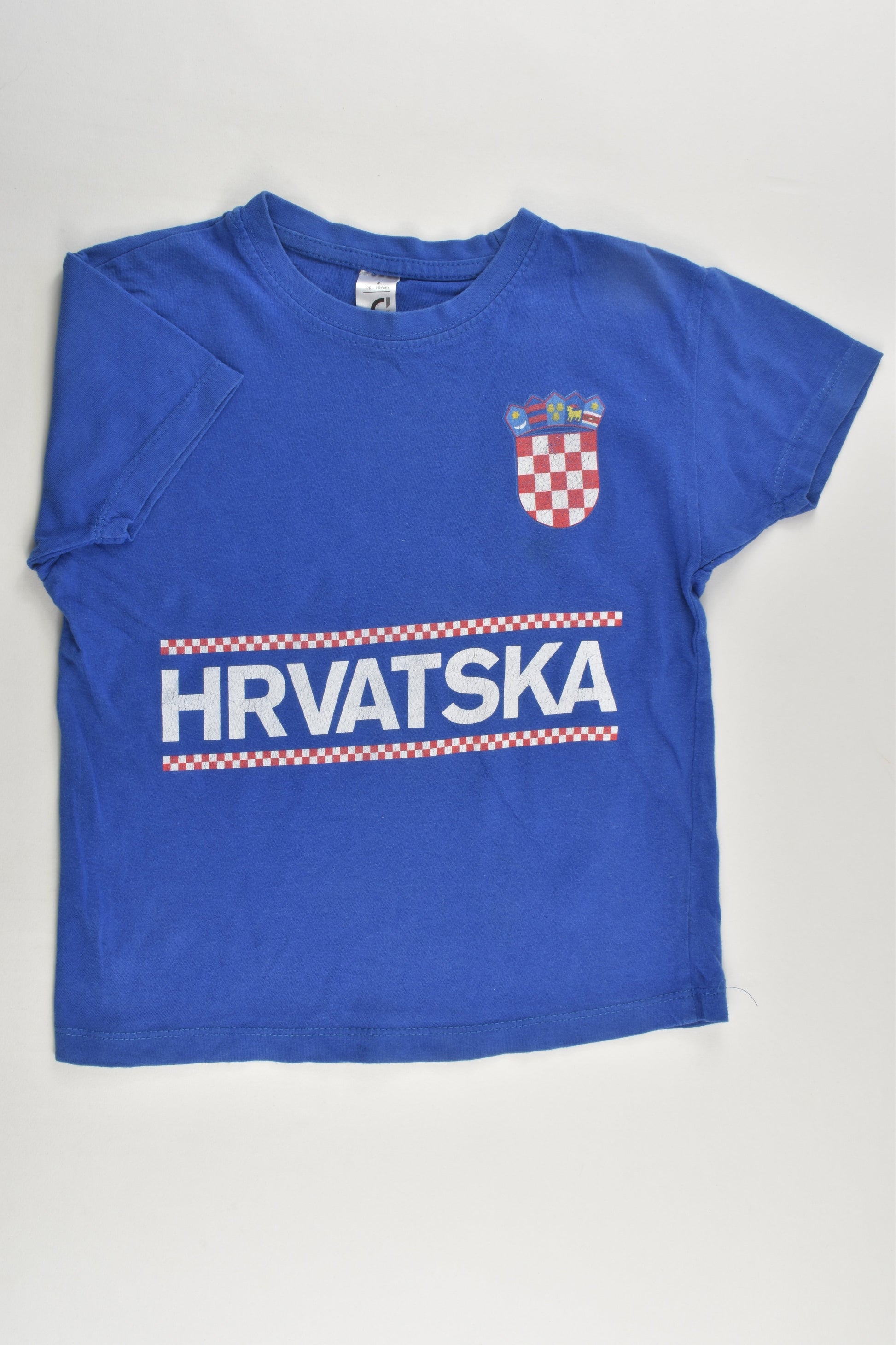 Regent Kids Size 4 (96-104 cm) 'Hrvatska' T-shirt