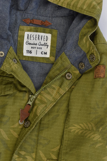 Reserved Size 6 (116 cm) 'Full Of Nature' Hooded Jacket