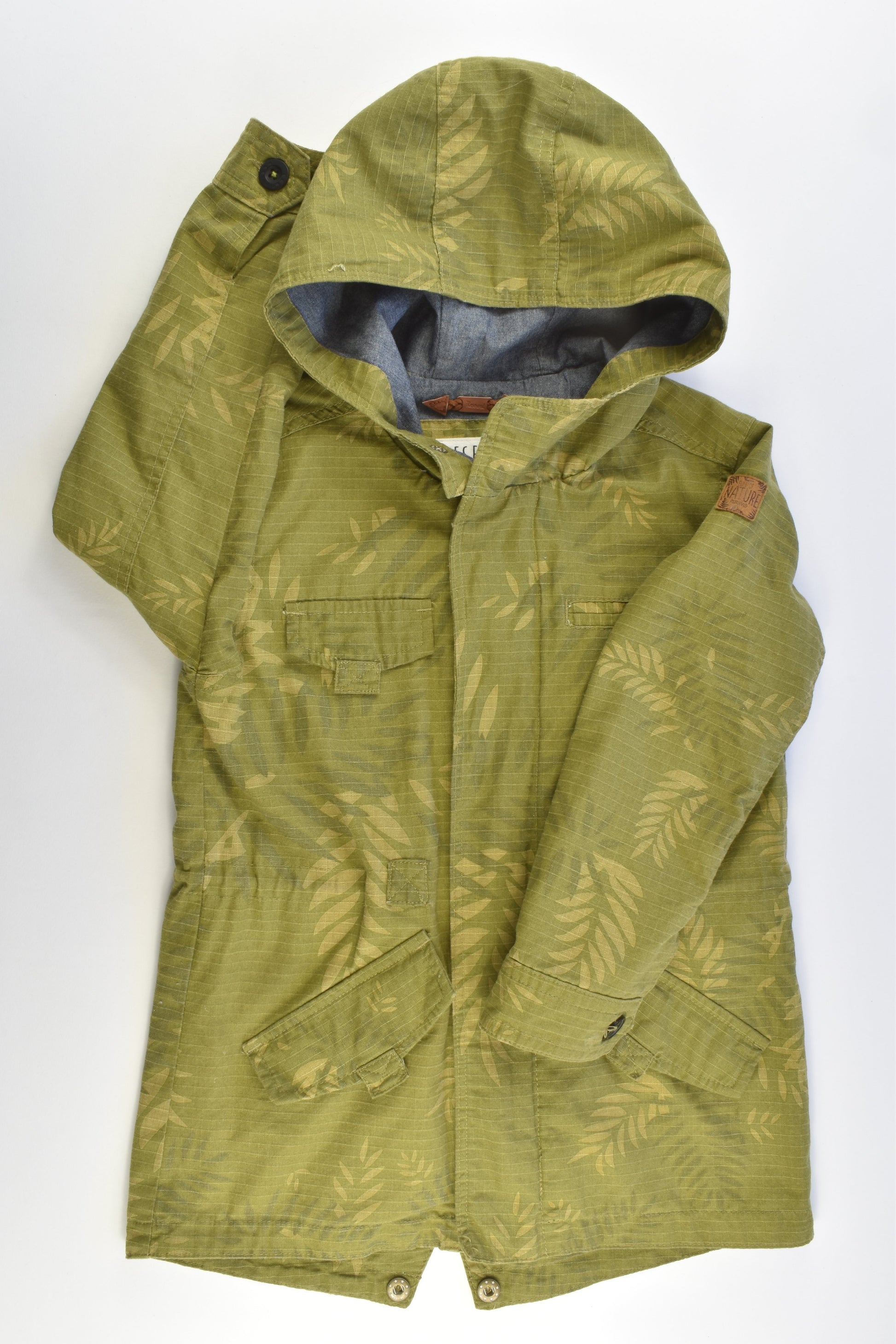 Reserved Size 6 (116 cm) 'Full Of Nature' Hooded Jacket