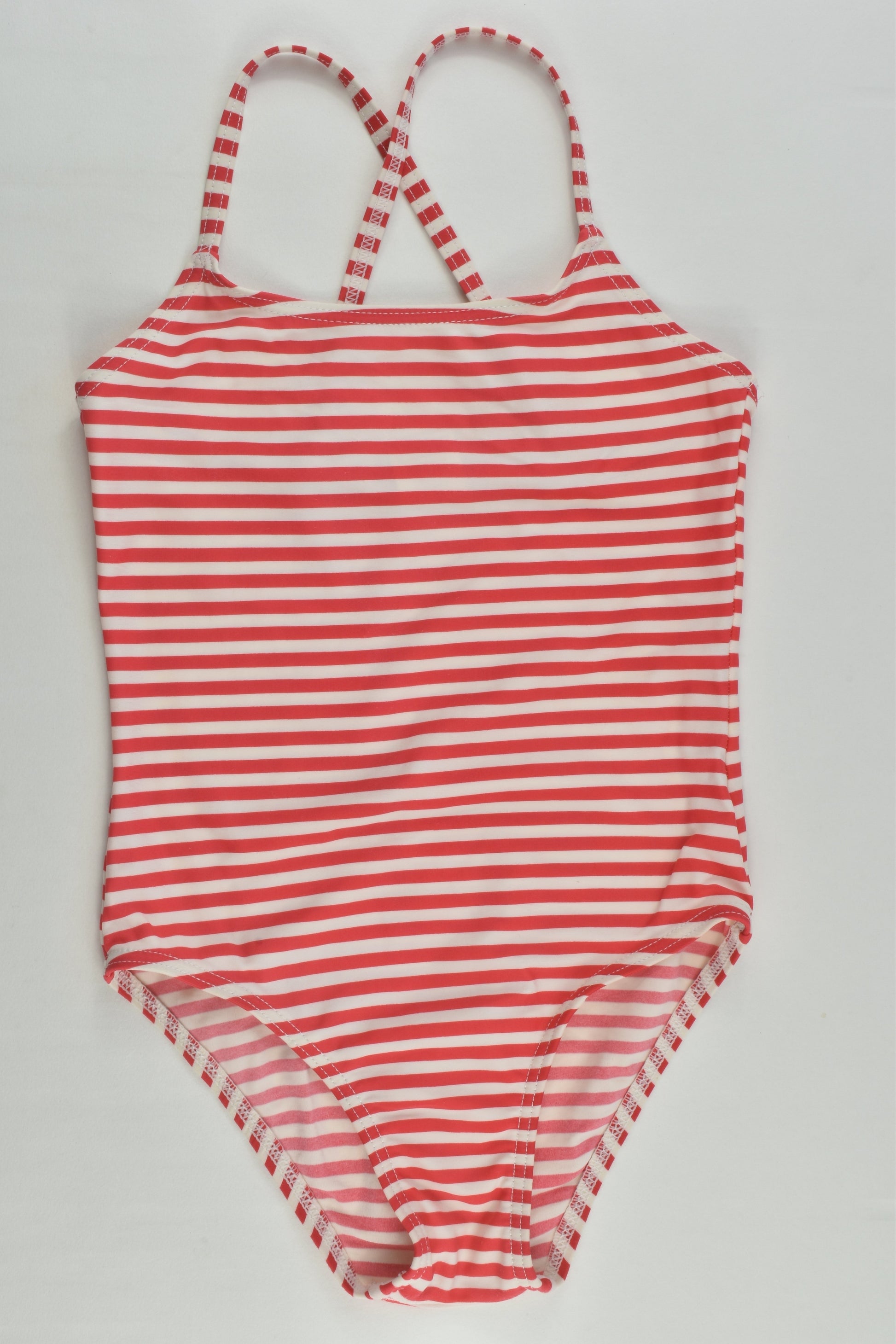 Rhubarb Size 3-4 Striped Swimsuit