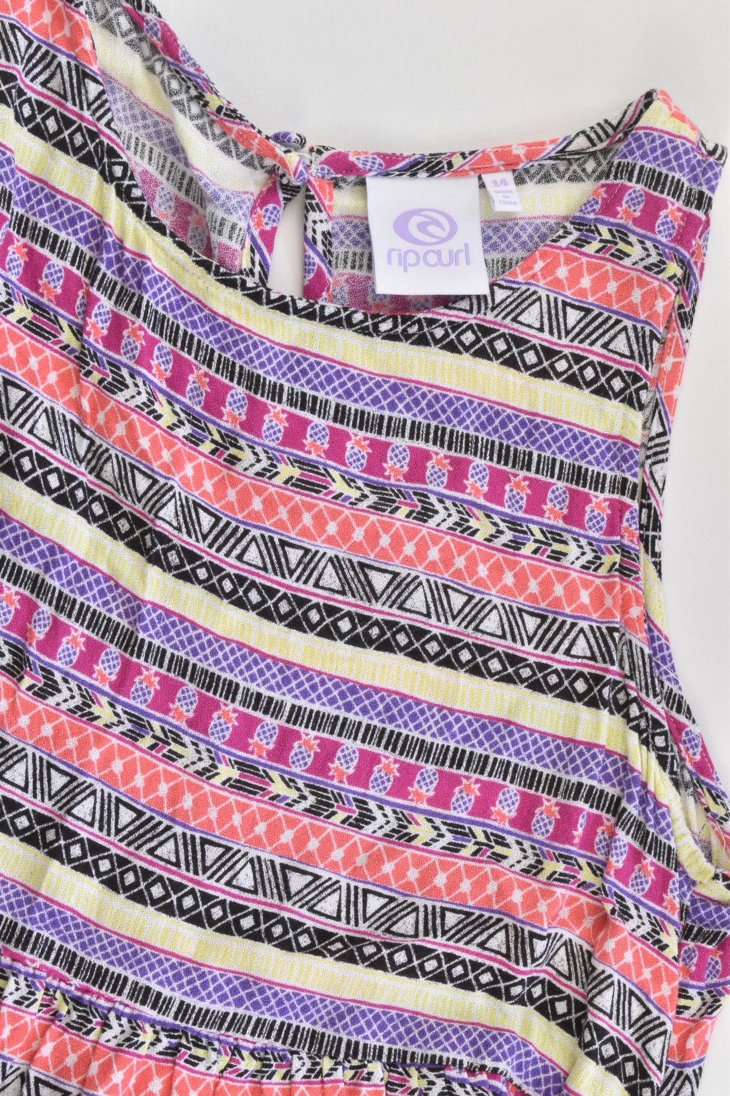 Rip Curl Size 14 Viscose Dress