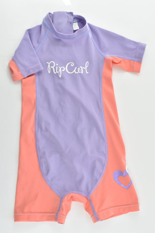 Rip Curl Size 2 Rashie Suit