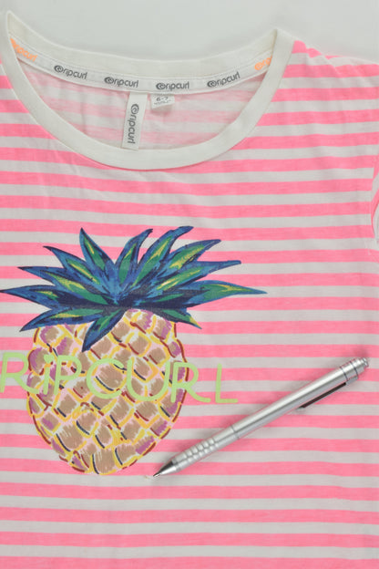 Rip Curl Size 6-7 Pineapple T-shirt
