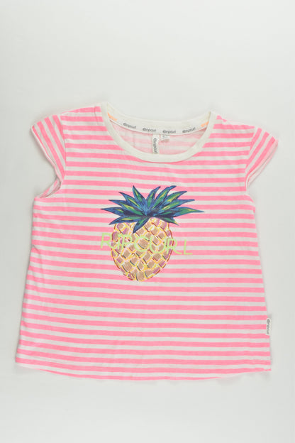 Rip Curl Size 6-7 Pineapple T-shirt