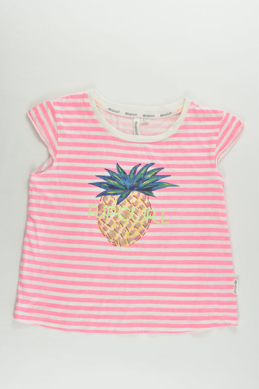 Rip Curl Size 6-7 Pineapple T-shirt