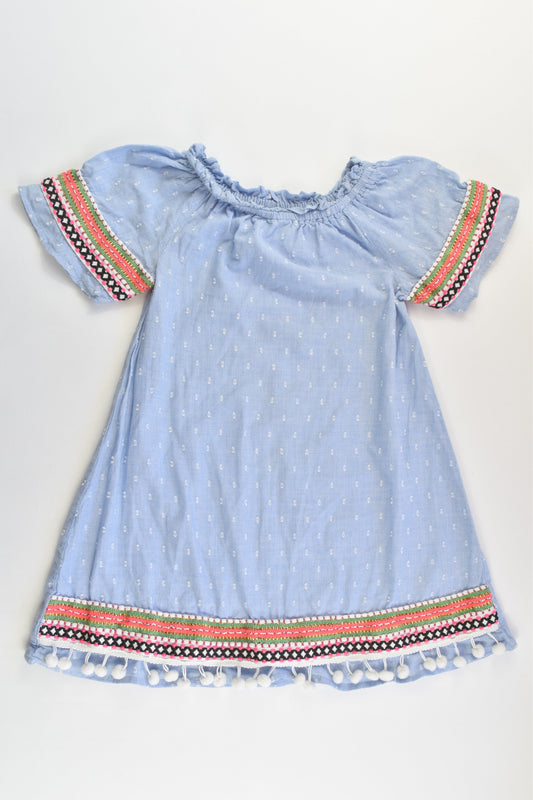 River Island Size 3 Dress with Pom Pom Hem