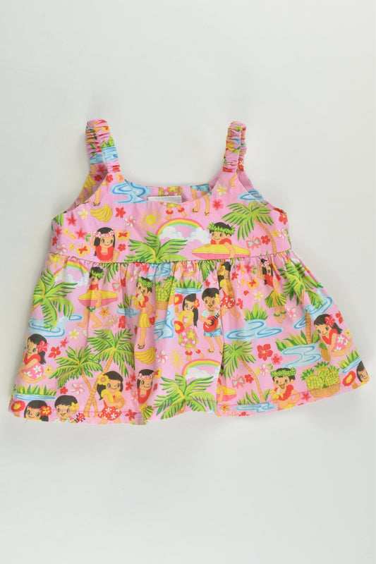 RJC Size 00-0 (6 months) Hawaii Blouse