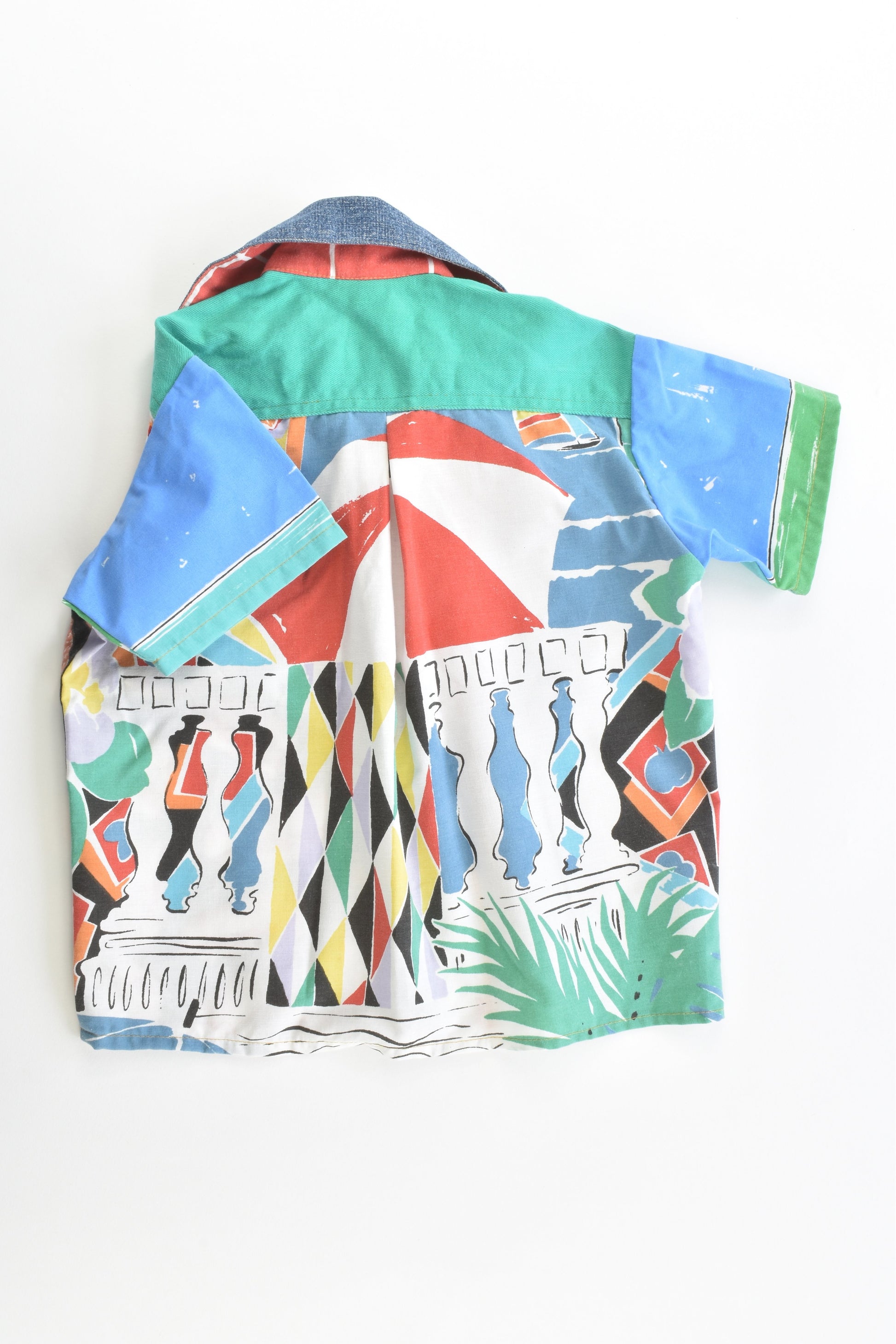 Robyn Ru (Australia) Size 2 Hot Dogs Collared Shirt