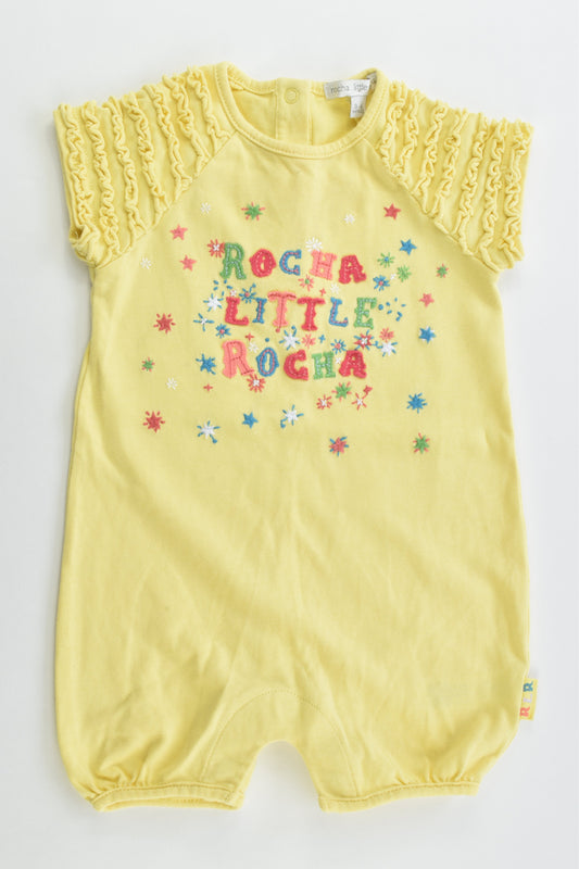 Rocha Little Rocha Size 00 (3-6 months, 68 cm) Short Romper