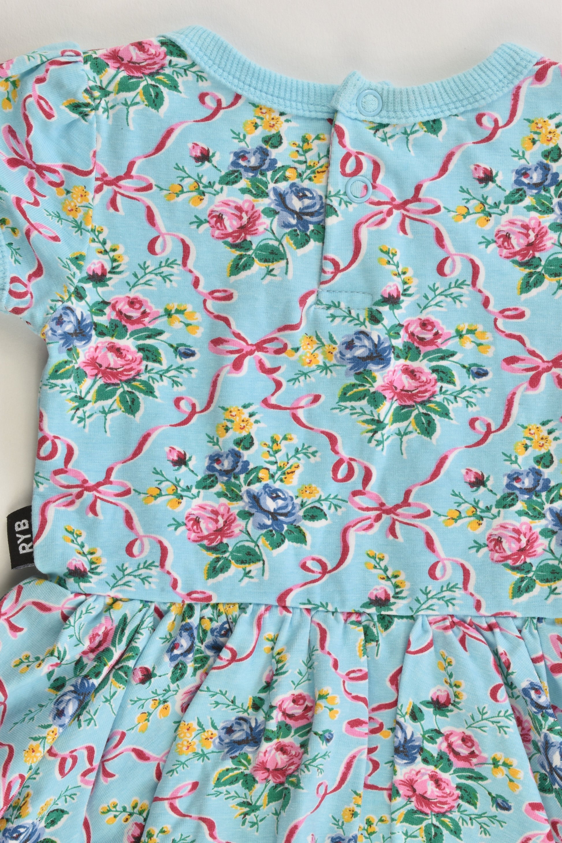 Rock Your Baby Size 6-12 months (0) Floral Dress/Bodysuit