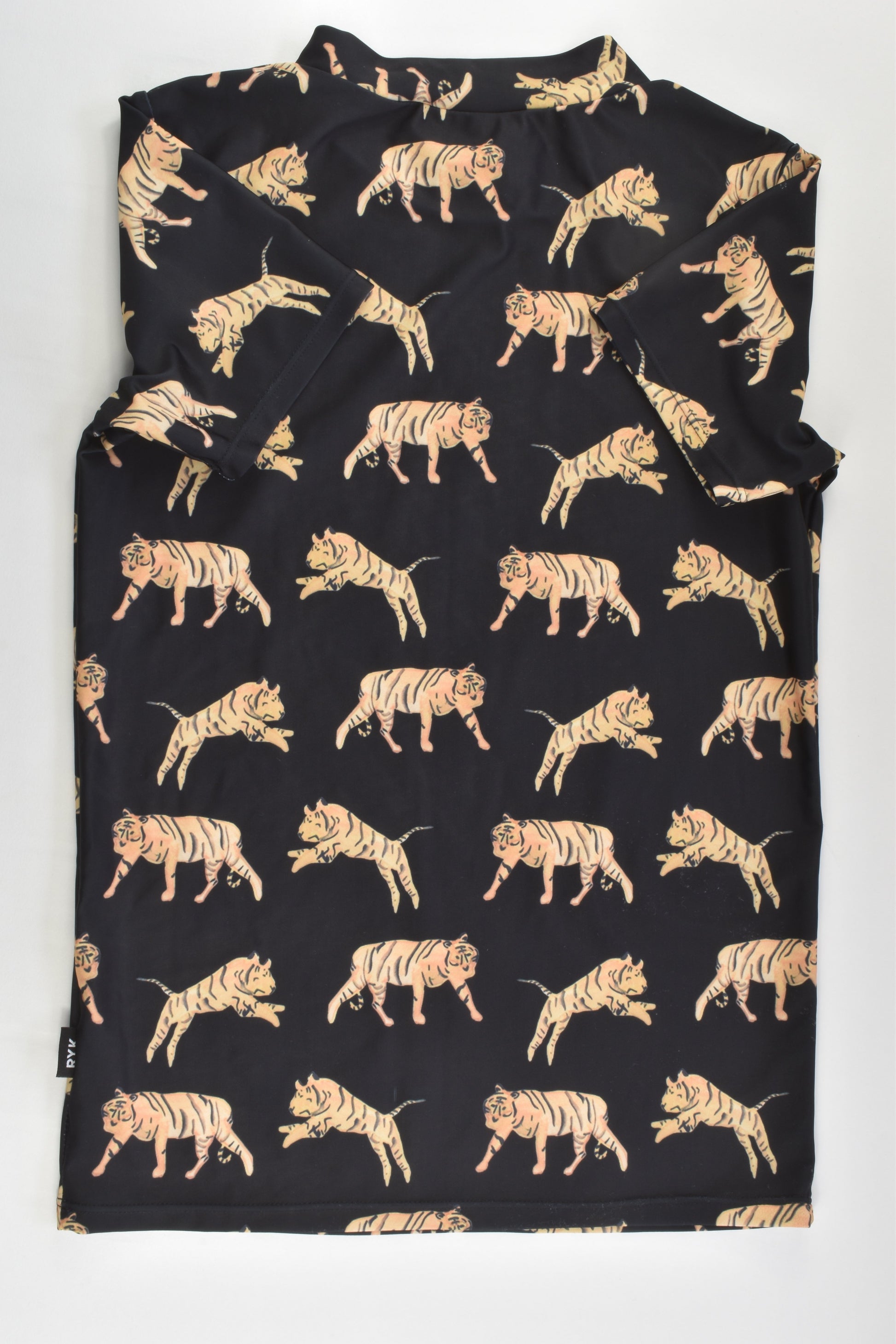 Rock Your Kid Size 10 Tigers Rashie Top