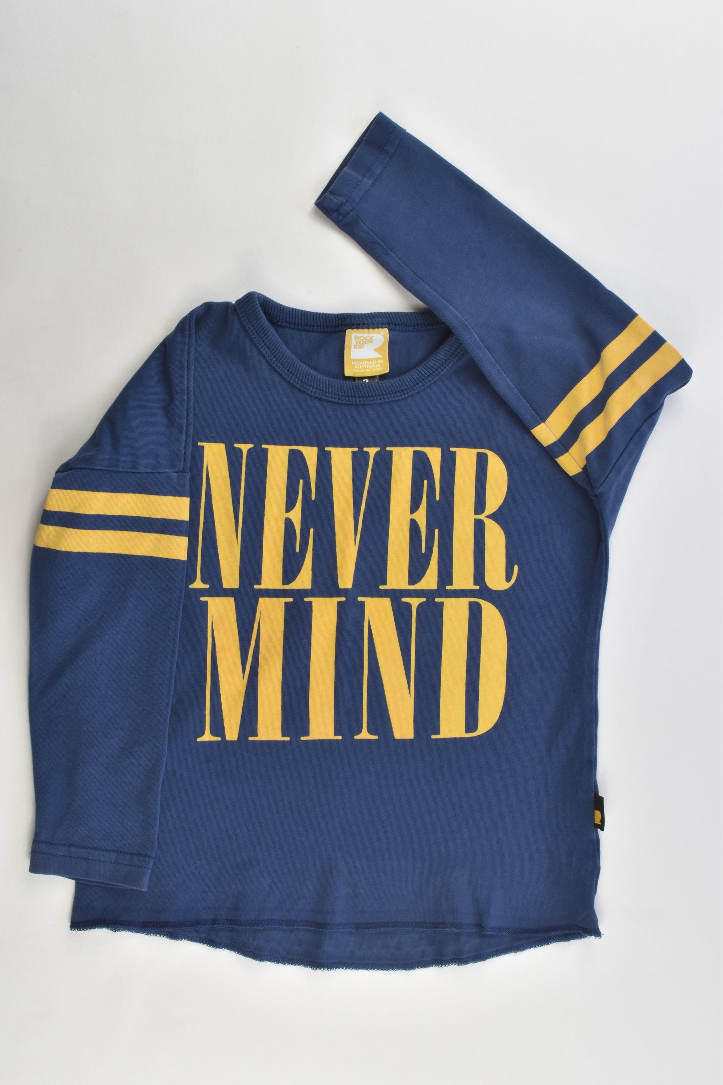Rock Your Kid Size 2 "Never Mind" Top