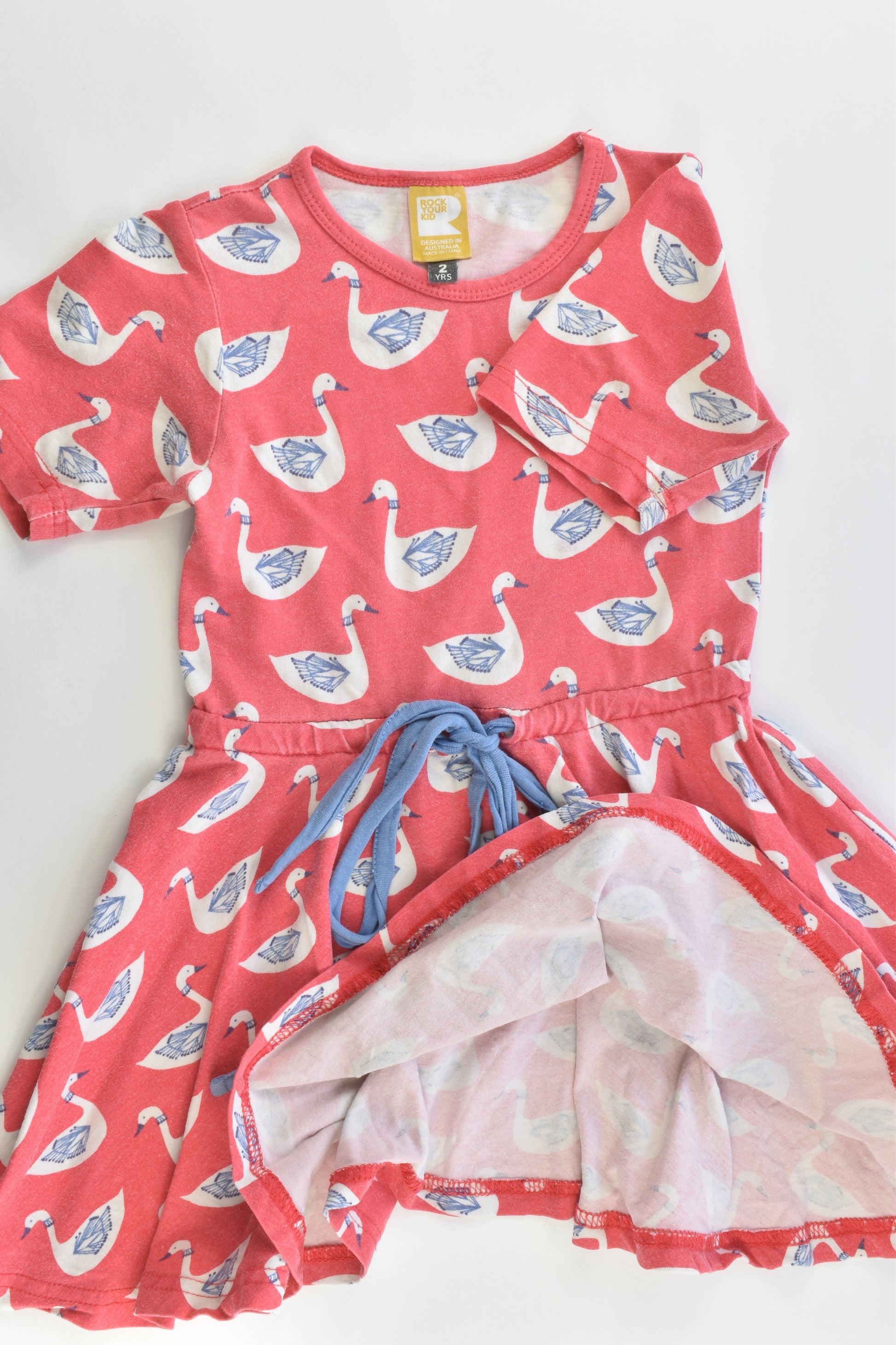 Rock Your Kid Size 2 Swan Dress