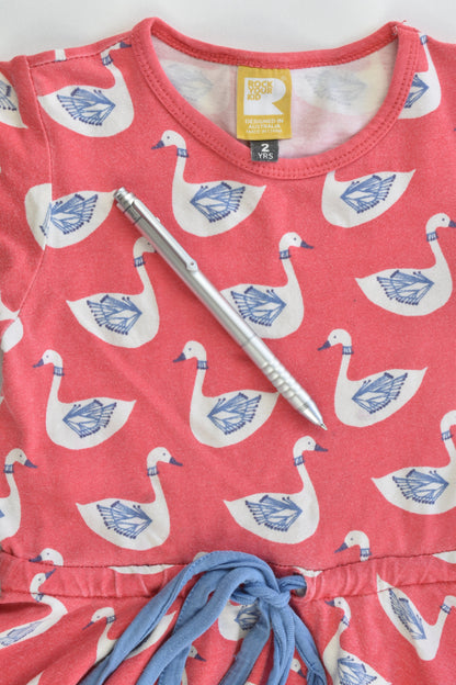 Rock Your Kid Size 2 Swan Dress