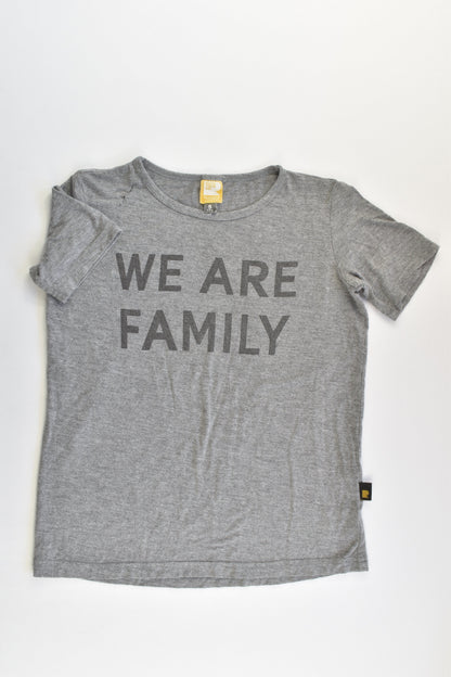 Rock Your Kid Size 5 'We Are Family' Bamboo/Spandex T-shirt