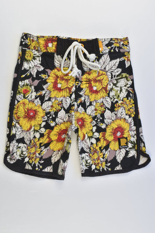 Rock Your Kid Size 8 Floral Board Shorts