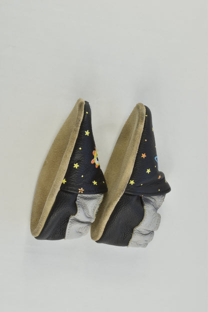 Rose Et Chocolat Size 1 (12-18 months) Leather ClassicZ Slippers