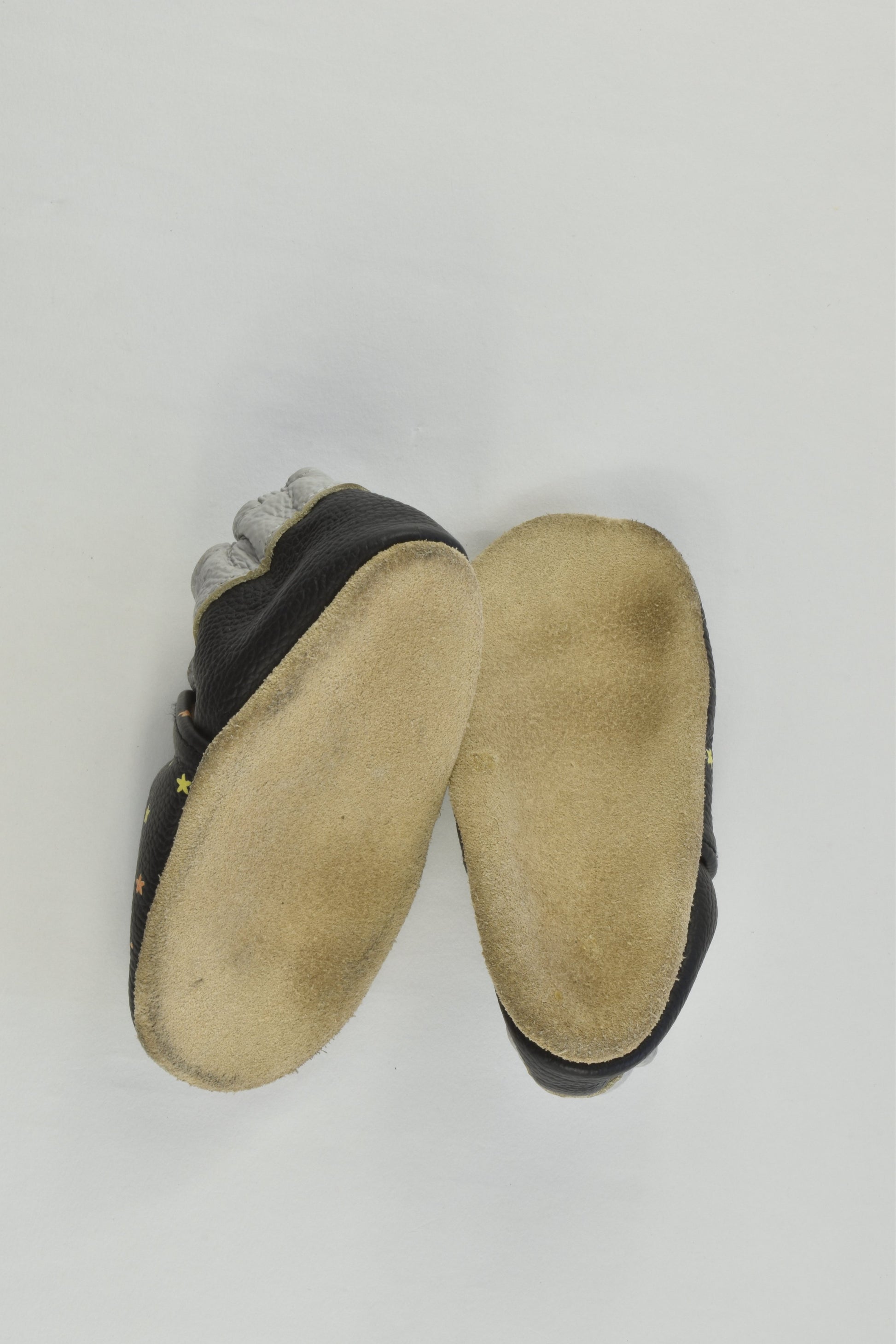 Rose Et Chocolat Size 1 (12-18 months) Leather ClassicZ Slippers
