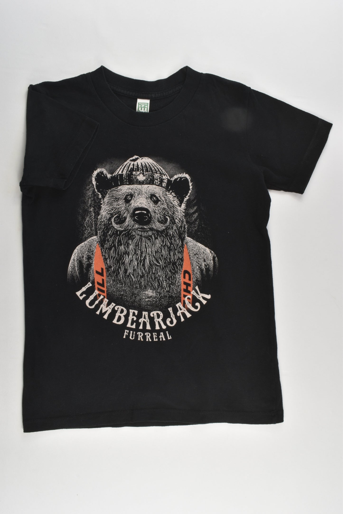 Royal Apparel Size 8 Organic Bear T-shirt