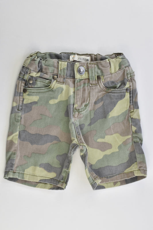 Rusty Size 2 Camouflage Shorts