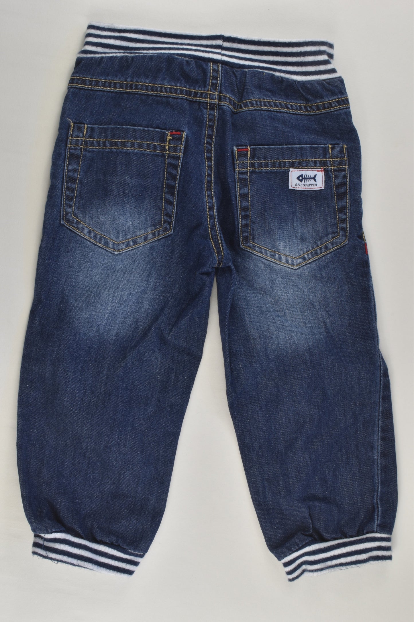 Salt and Pepper Size 1 (86 cm) Lightweight Denim Pants