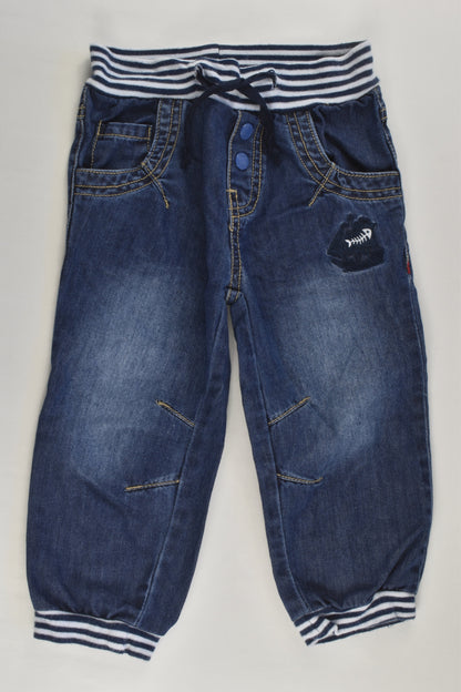 Salt and Pepper Size 1 (86 cm) Lightweight Denim Pants