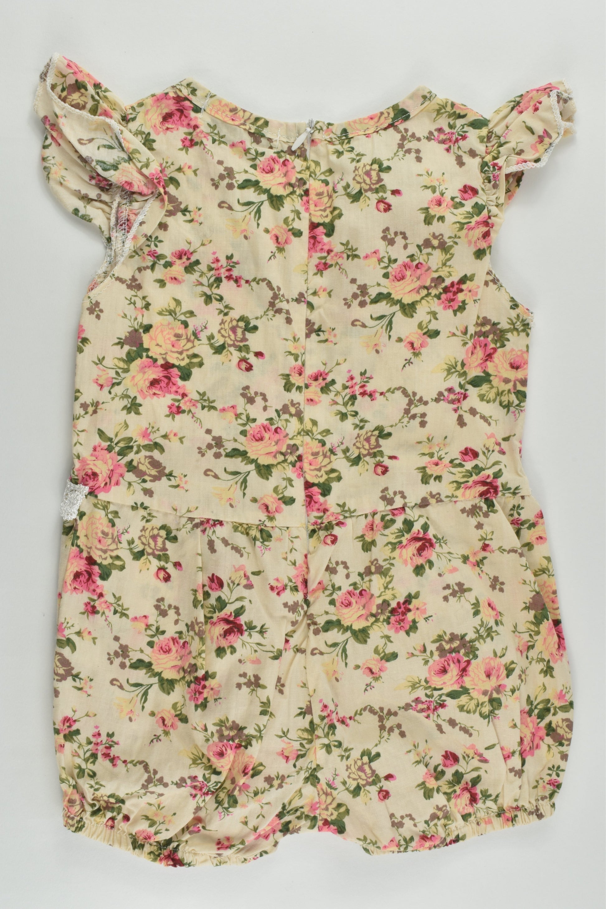 Samgami Baby Size 0 (80 cm) Roses Playsuit