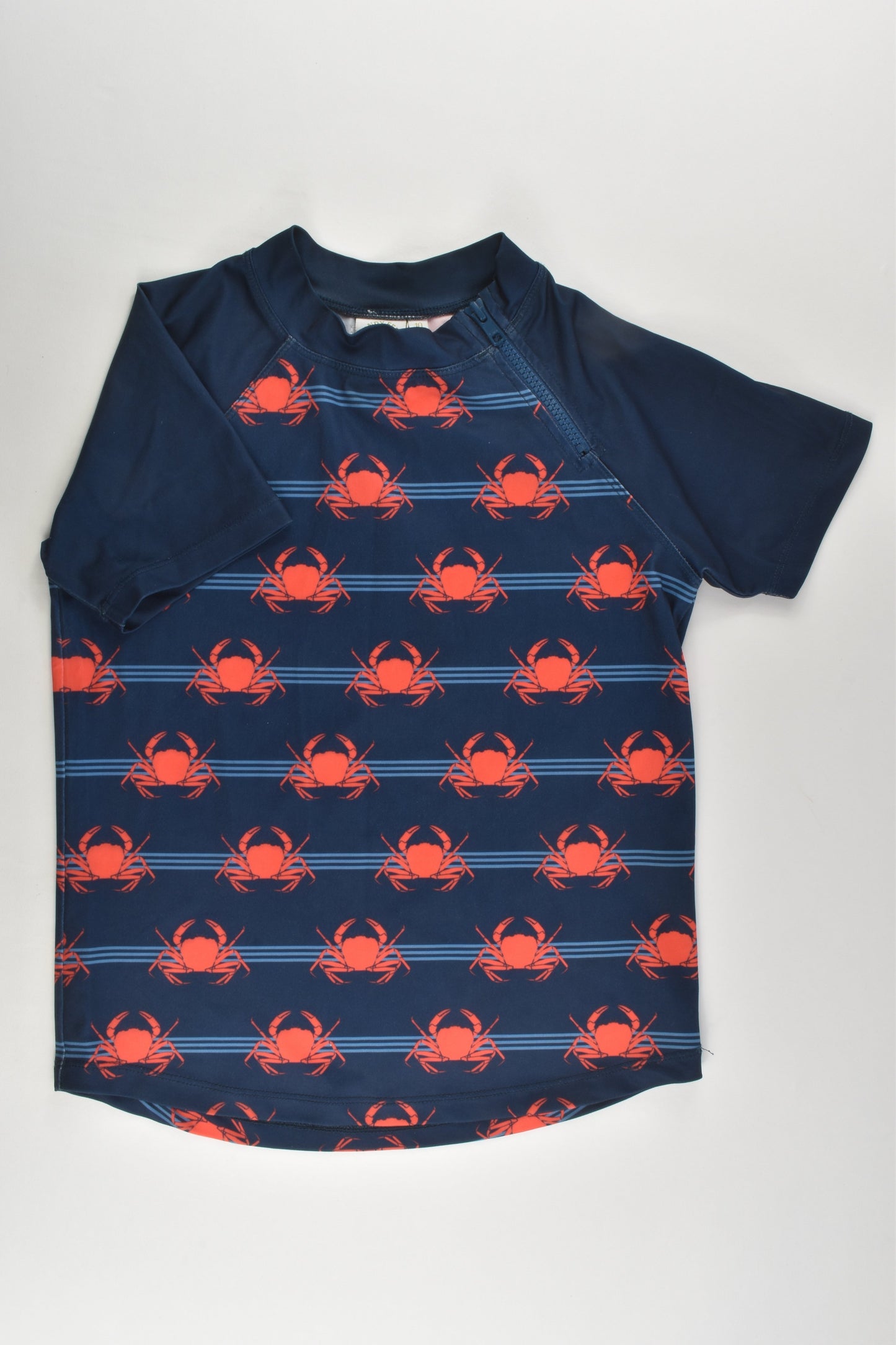Sandy Feet (AU) Size 10 Crabs Rashie Top and Board Shorts