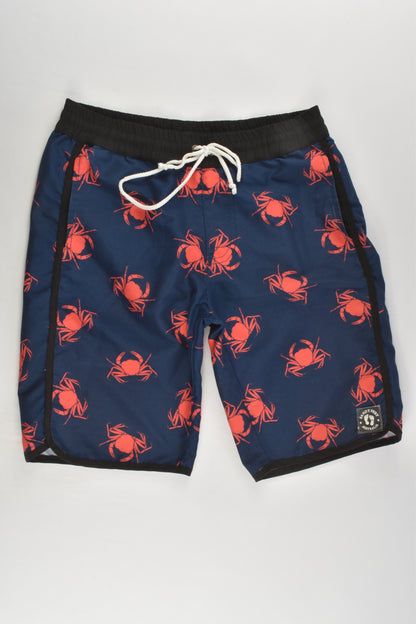 Sandy Feet (AU) Size 10 Crabs Rashie Top and Board Shorts
