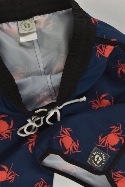 Sandy Feet (AU) Size 10 Crabs Rashie Top and Board Shorts