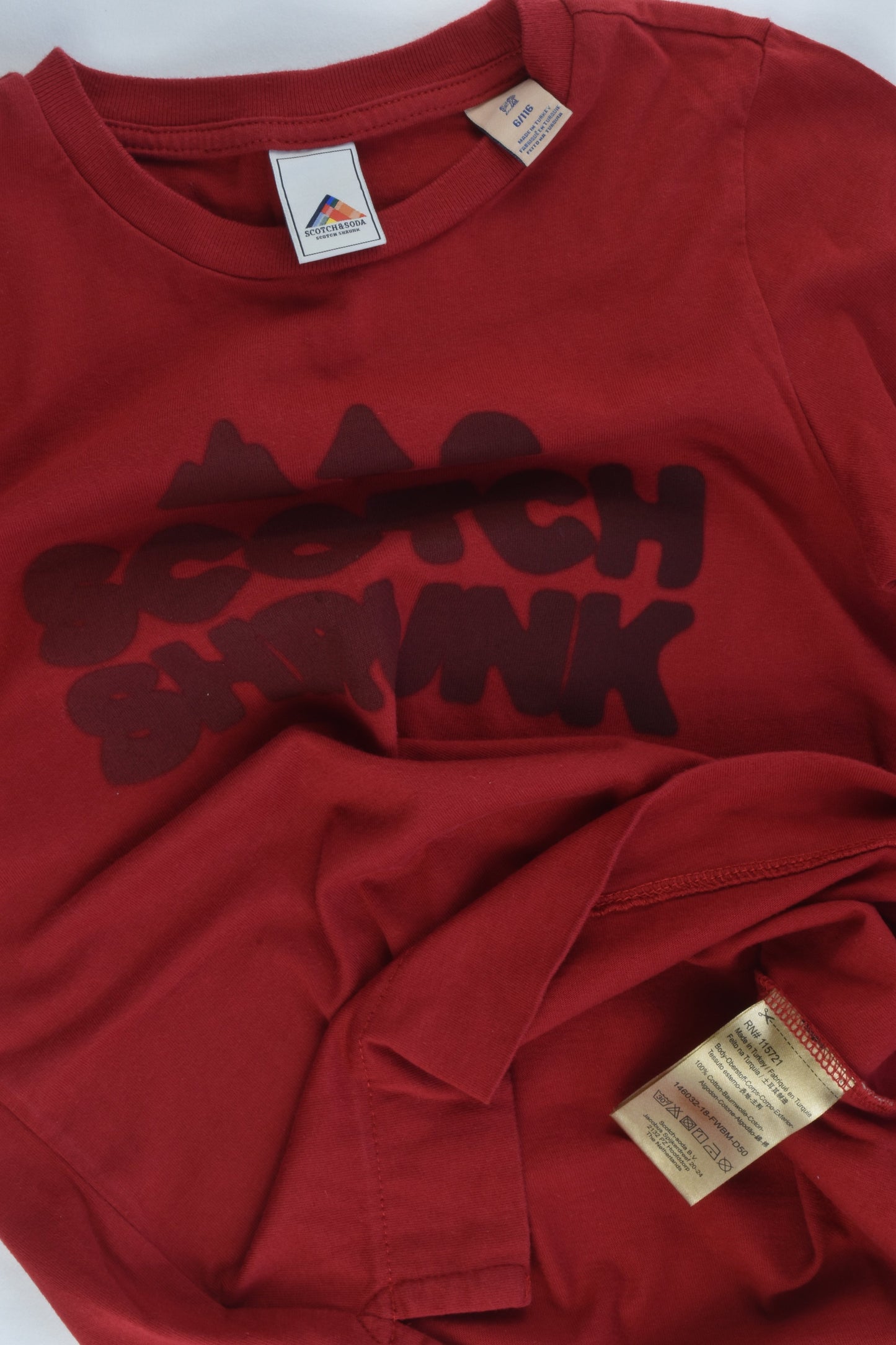 Scotch & Soda Size 6 (116 cm) Scotch Shrunk Top