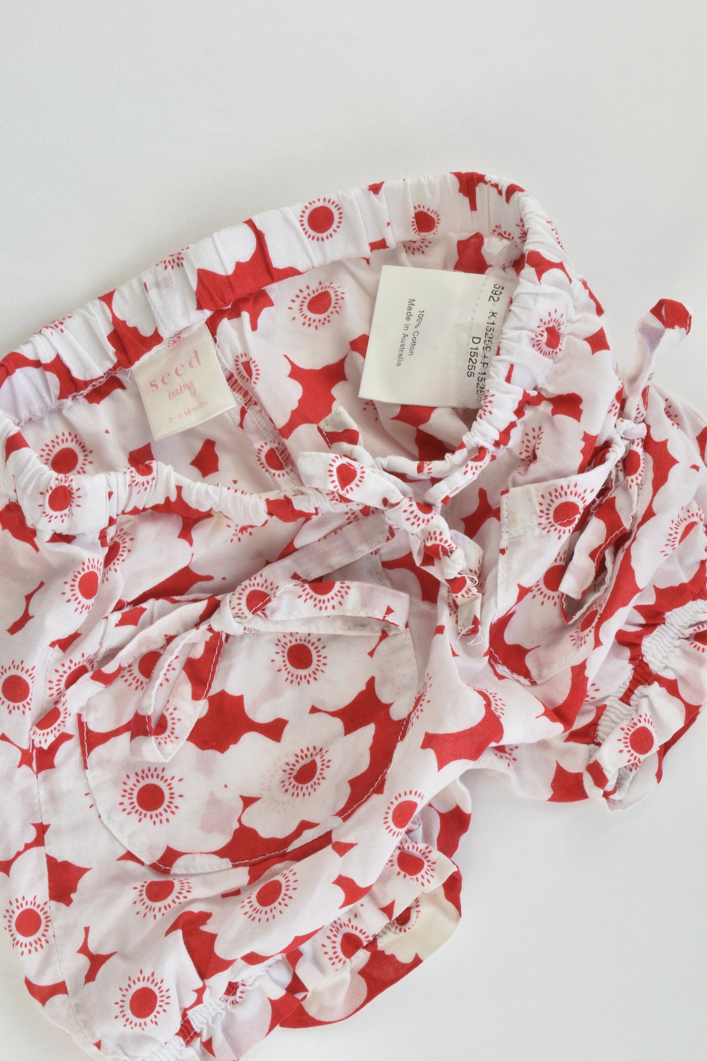 Seed Baby Size 00 (3-6 months) Floral Lightweight Shorts