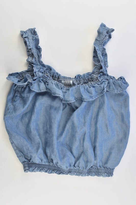 Seed Heritage (Seed Teen) Size 12 Lightweight Denim Top