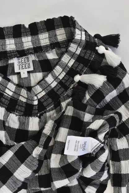 Seed Heritage (Seed Teen) Size 8 Checked Blouse