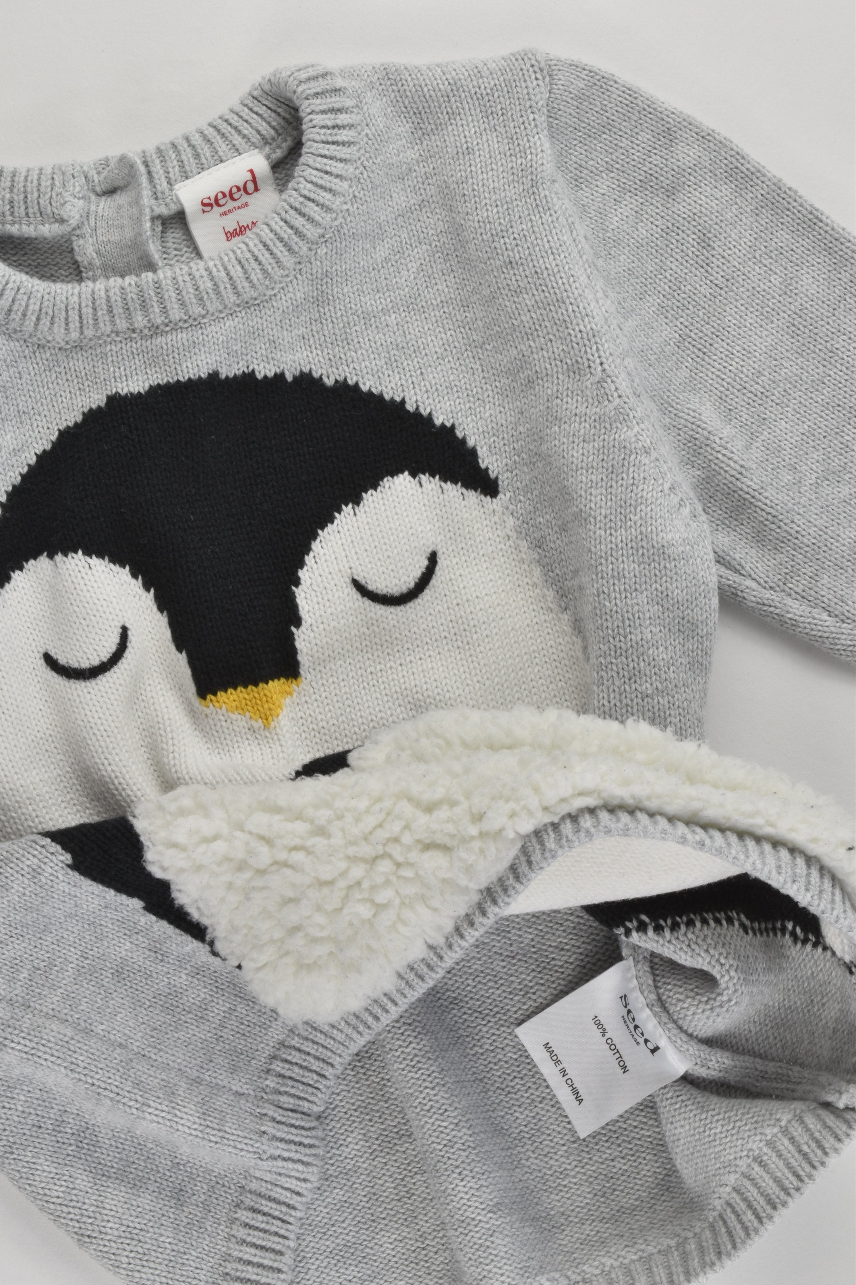 Seed jumper baby clearance